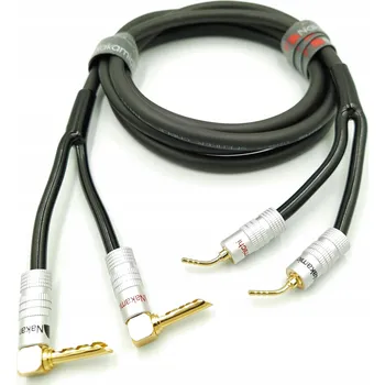 Audio kabel REPRODUKTOROVÝ KABEL NAKAMICHI 2x4mm BFA banánky 6m