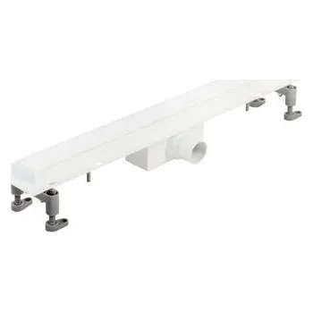 Odvodňovací žlab Lineární Odtok Ervin 700 mm Bílý