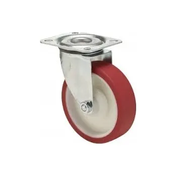 Pojezdové kolečko Kolečka otočná INOX 100 mm s polyamidovým běhounem C12BCX