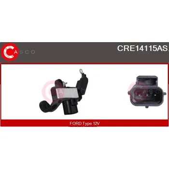 Alternátor Regulátor generátoru CASCO CRE14115AS