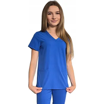 Zdravotnický oděv Mikina zdravotnická chrpová basic premium vel. 3XL