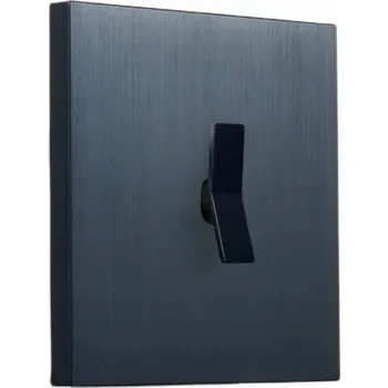 vypínač Kvadratický kovový přepínač křížový granátový Togglica Deuce