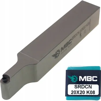Pracovní nůž Nůž soustružnický SRDCN 2020 K08 MBC, destička RCMT 0803