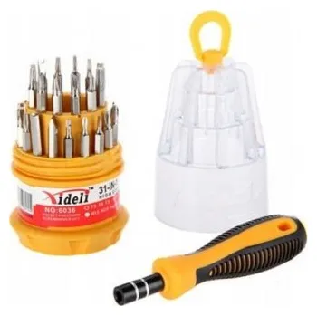 Šroubovák Precizní šroubováky Hoshe HS-6036B, sada 31 kusů