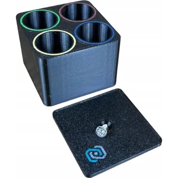 Náhradní hlavice k elektrickému kartáčku Univerzální organizér na 4 Hlavice pro kartáčky RAINBOW Č. 2