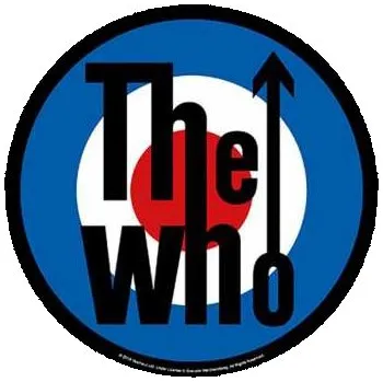 Nášivka Merch The Who: Zádová Nášivka Target 2020