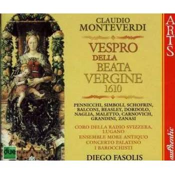 Zahraniční hudba 2CD Claudio Monteverdi: Vespro Della Beata Vergine 1610 2010
