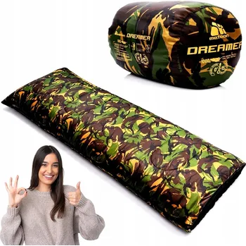 Spacák Spací pytel Meteor MASKÁČOVÝ R 75 cm x 190 cm Pravý