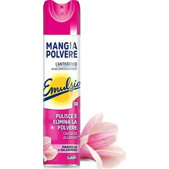 Emulsní sprej Magnolie a Jasmín 300 ml Účinný prostředek na odstranění prachu