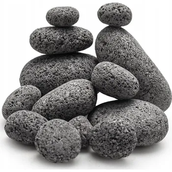 Dekorace do akvária Lávový Kámen Černý Valoun 10kg pro Aranžmá Akvária
