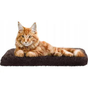 Pelíšek pro psa Pelíšek Doggy hnědý obdélníkový 50 cm x 20 cm x 4 cm