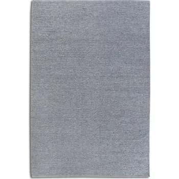 Koberec Koberec vlněný smyčkový 190x280cm, ručně tkaný světle šedý jednobarevný