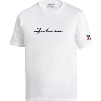 Pánské tričko Sparco Lancia HF Tričko Fulvia Bílá XXXL
