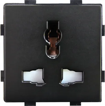 Elektrická zásuvka Elektrická Zásuvka MIUUN černá