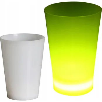 Plastový hrnek 400 ml neonový