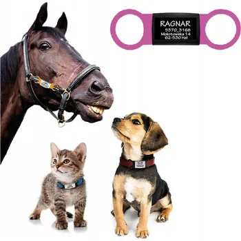 psí známka IDENTIFIKAČNÍ ŠTÍTEK ADRESÁŘ PRO PSA KOČKU NA OBOJEK VODÍTKO POSTROJ S GRAVÍROVÁNÍM