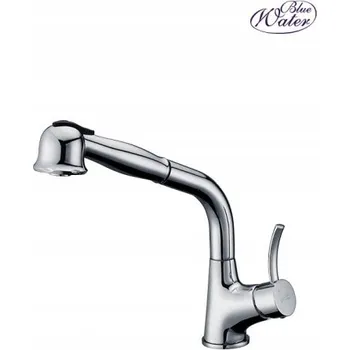 Vodovodní baterie Stojánková kuchyňská baterie Blue Water Retra stříbrná