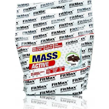 Protein FITMAX MASS ACTIVE 2000G GAINER PRO NABRÁNÍ HMOTY S WPC ČOKOLÁDA 20% SYROVÁTKOVÉ BÍLKOVINY