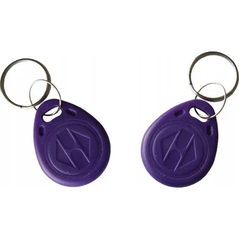Přívěsek Na Klíče silný 125kHz EM4100 fialový 10 kusů