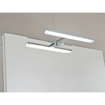 Koupelnové svítidlo JIKA CLEAR GEMMA LED svítidlo na zrcadlo, 840 lm, 6 W, 280 mm, chrom