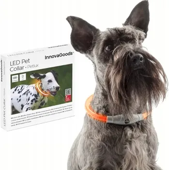 Obojek pro psa Svítící obojek pro psa, vel. L