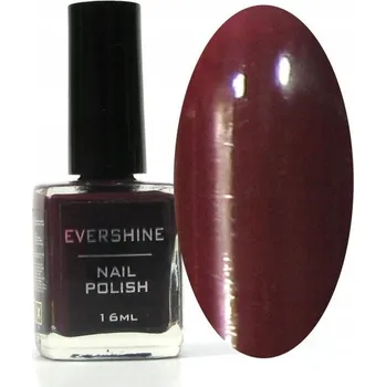 Lak na nehty Klasický lak na nehty EVERSHINE 16 ml s dlouhotrvající barvou – Bordó