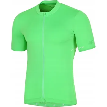 cyklistický dres 4F PÁNSKÝ CYKLISTICKÝ TEPLÁKOVKA NA KOLO TERMOAKTIVNÍ, S ROZEPÍNÁNÍM / vel L