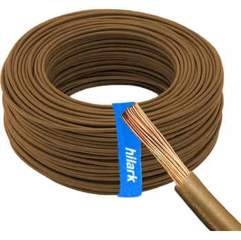 elektrický kabel Instalační kabel 4mm2 H07V-K LgY 1x4mm2 lanko třídy 5 hnědý 100m