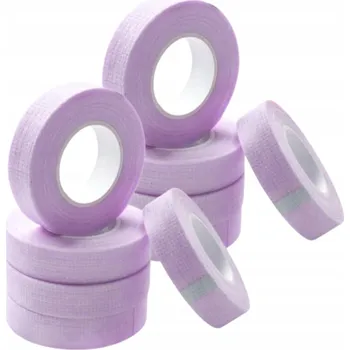 Páska na řasy Perforovaná Fialová Premium Lashes 1,2 cm x 9 m sada 10 Ks.