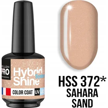 Přípravek na nehty 372. Sahara Sand - Hybridní lak Hybrid Shine System - Barva UV/LED - Mo