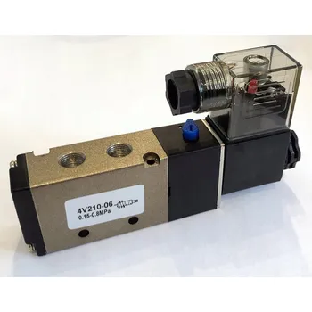 Instalatérský materiál Pneumatický elektromagnetický ventil 24V/DC24V, 5 portů, 2 polohy