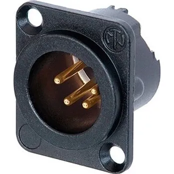 Příslušenství ke zvukové technice Neutrik NC4MD-LX-B XLR konektor