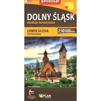 Cestování Mapa - Dolny Śląsk 250 atrakcji turystycznych - praca zbiorowa