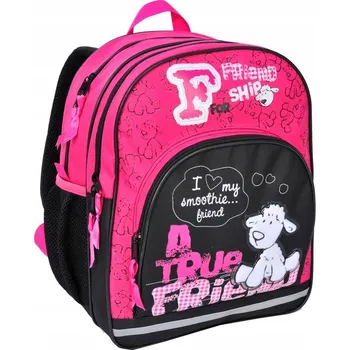 Školní batoh Školní batoh vícekomorový Paso bílý, černý, růžový, vícebarevný 22 l