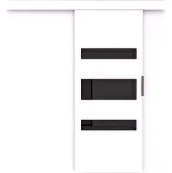 Interiérové dveře Posuvné dveře na stěnu laminátové DESIO - bílá - adrk vyberte šířku dveří: 86 cm