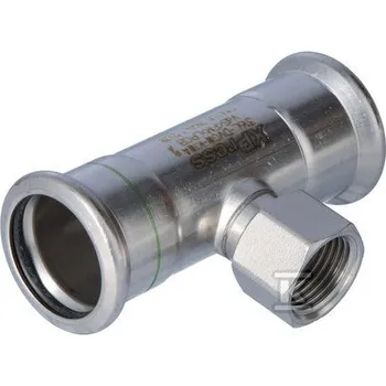 rozdělovač topení KAN-THERM T-ROZDĚLOVAČ s VNITŘNÍ ZÁVIT INOX 28X1/2"X28MM 6191