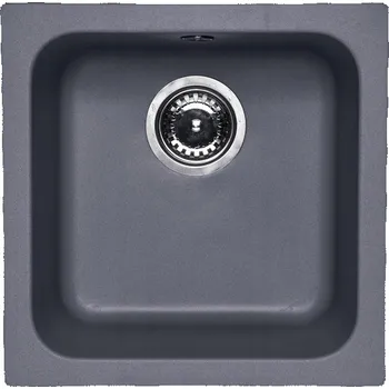 Granitový dřez Jednokomorový dřez DARFOR granitový šedý