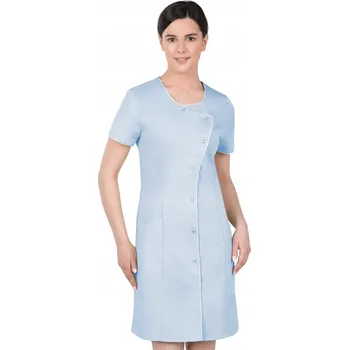 Dámské šaty 34 KOSMETICKÝ ZÁSTĚRA DÁMSKÁ ŠATY NA ZAPÍNÁNÍ 342