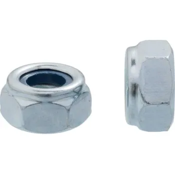 Matice Samojistná matice M5 s vložkou DIN 985 Pozink