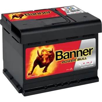Autobaterie BANNER Power Bull 62Ah, 12V, P62 19 - UAMK instalace do vozu