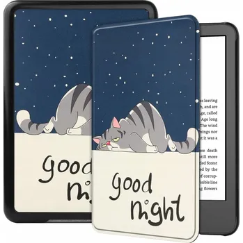 Příslušenství pro čtečku elektronické knihy POUZDRO s potiskem pro Amazon Kindle 11 (2022) 11. generace, obal s klopou
