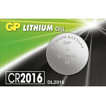 Článková baterie Lithiová baterie GP 3V CR2016 1 ks