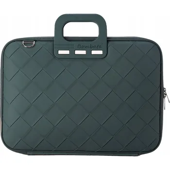 Bombata Intrecciato – taška na notebook 15-16", tyrkysová