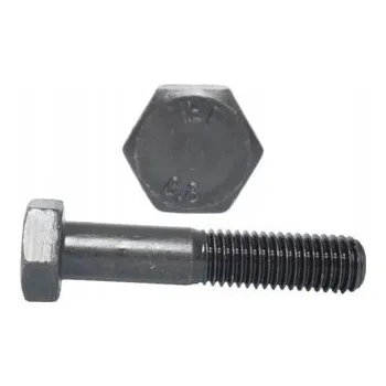 Šroub M20x260 Šrouby s šestihrannou hlavou 8.8 černé DIN 931 10 Ks.