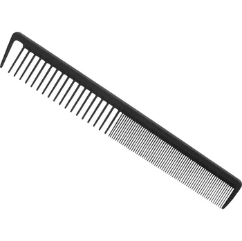 hřeben Kadeřnický hřeben na česání, modelování a stříhání vlasů Eurostil černý