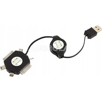 USB Nabíječka 6v1 pro iPhone, Samsung, HTC