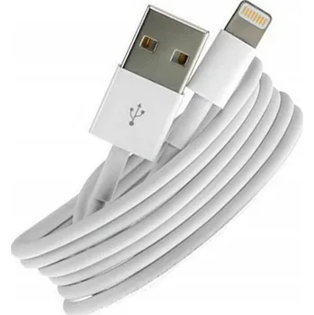 Datový kabel Kabel MBM USB - Apple Lightning 1 m bílý