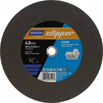 Řezný kotouč Kotouč na řezání kamene Norton C24R-350x4.0x20 mm