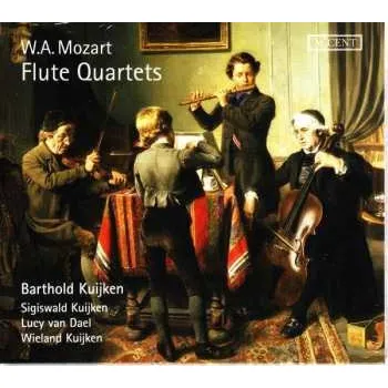 Zahraniční hudba CD Wolfgang Amadeus Mozart: Flötenquartette Nr.1-4 2017