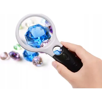 Lupa Ruční lupa VERK GROUP 09005 s podsvícením